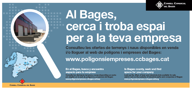 Al Bages, cerca i troba espai per a la teva empresa
